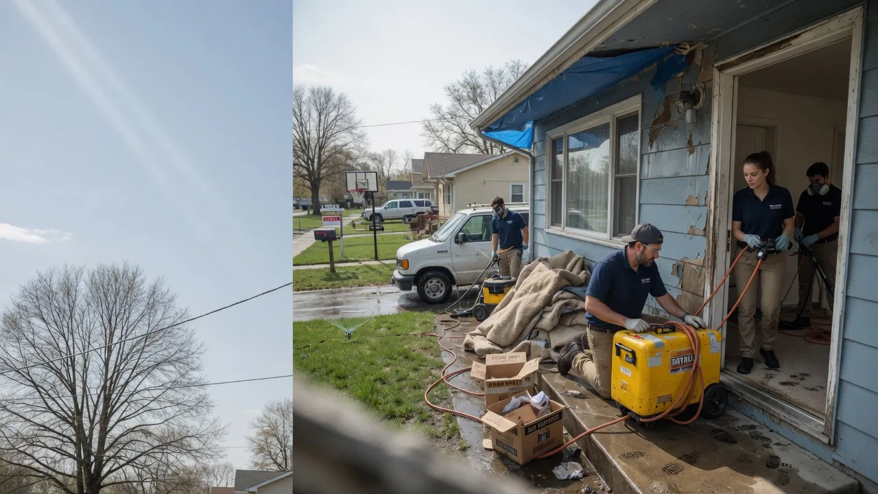 Basement Flood Cleanup in Darling, MS near me